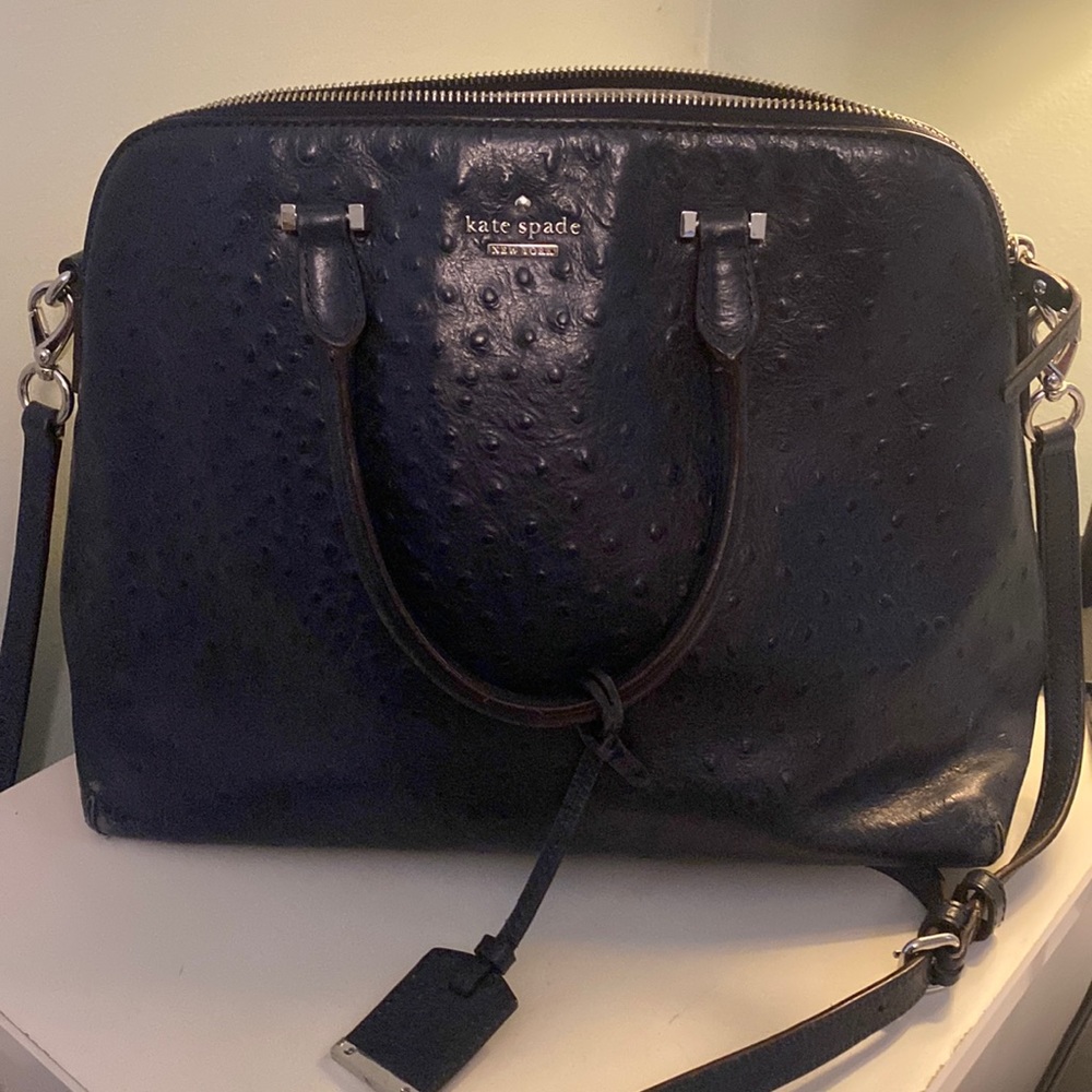 Kate Spade Cedar Street Ostrich Margot